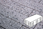 Плитка тротуарная Готика, Granite FINERRO, Скада без фаски, Галенит, 225*150*100 мм