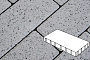 Плитка тротуарная Готика, City Granite FERRO, Плита, Белла Уайт, 600*200*80 мм
