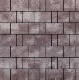 Плитка тротуарная SteinRus Бельпассо А.23(М).Псм.4, гладкая, ColorMix Мокко, толщина 40 мм