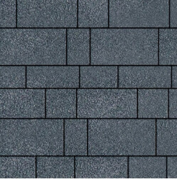 Плитка тротуарная SteinRus Инсбрук Тироль Б.4.Псм.6, Backwash, Неро, толщина 60 мм