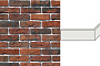 Декоративный кирпич White Hills Лондон брик Design угловой элемент цвет 304-75