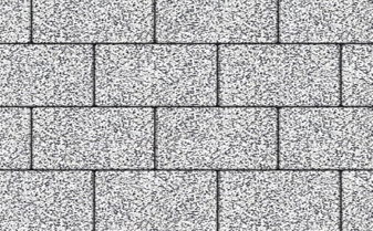 Плитка тротуарная Прямоугольник (Ла-Линия) Б.10.П.8 Стоунмикс белый с черным, 300*150*80 мм