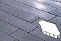 Плитка тротуарная Готика, Granite FINO, Зарядье без фаски, Амфиболит, 600*400*100 мм