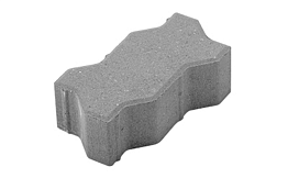 Плитка тротуарная Меликонполар Волна Г.5.Ф.10 серый, 225*112,5*100 мм