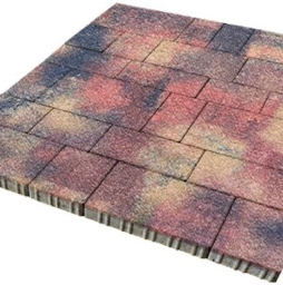 Плитка тротуарная SteinRus Инсбрук Тироль Б.4.Псм.6, Native, ColorMix Оригон, толщина 60 мм