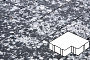 Плитка тротуарная Готика, City Granite FINO, Калипсо, Диорит, 200*200*60 мм