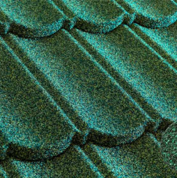 Композитная черепица рядовая Metrotile Bond Green