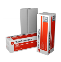 Экструдированный пенополистирол Технониколь XPS Carbon Solid 500 элемент А L-кромка, 8 шт/уп, 2380*580*50 мм