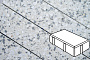 Плитка тротуарная Готика, Granite FINERRO, Брусчатка, Грис Парга, 200*100*100 мм