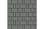 Плитка тротуарная SteinRus Бельпассо, гладкая, серый, толщина 40 мм