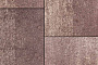 Плитка тротуарная Квадрум Б.7.К.8 Искусственный камень Плитняк вишневый 600*600*80 мм