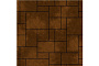 Плитка тротуарная SteinRus Инсбрук Альпен Б.7.Псм.6 гладкая, ColorMix Бомонт, толщина 60 мм