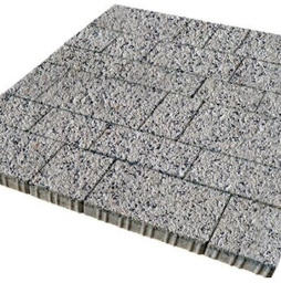 Плитка тротуарная SteinRus Инсбрук Тироль Б.4.Псм.6, Backwash, Каспий, толщина 60 мм