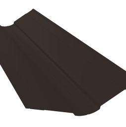 Планка ендовы верхней фигурной 100*100 мм Grand Line Satin Matt TX RR 32, 3 м