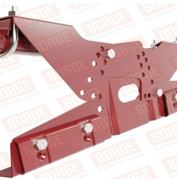 Кровельное ограждение Borge для фальцевой кровли оцинкованное RAL 3011, 300*60 см