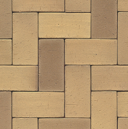 Клинкерная брусчатка Muhr №06 Hellbraun-bunt, 200*100*52 мм