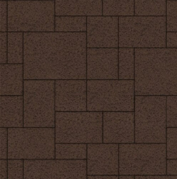 Плитка тротуарная SteinRus Инсбрук Альпен Б.7.Псм.6 Native, коричневый, толщина 60 мм