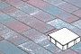 Плитка тротуарная Готика Natur, Квадрат, Сатурн, 200*200*60 мм