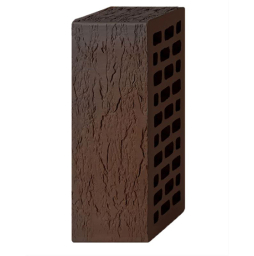Кирпич облицовочный Вышневолоцкая керамика Графит лава, 250*120*88 мм