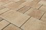 Плитка тротуарная BRAER Старый город Ландхаус 2.0 Color Mix Миндаль