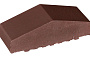 Клинкерный заборный элемент полнотелый King Klinker 03 Natural brown, 180/120*65*58 мм