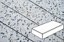 Плитка тротуарная Готика, City Granite FINO, Картано, Грис Парга, 300*150*60 мм
