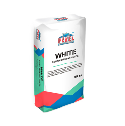Клеевая смесь Perel White 5317 зимняя, 25 кг
