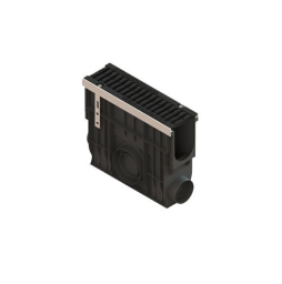 Пескоуловитель Standartpark PolyMax Drive DN100 с чугунной щелевой решеткой, 500*160*414 мм