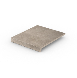 Клинкерная ступень прямоугольная рядовая Loftstufe Stroeher Zoe 972 taupe 294х340х35х11 мм