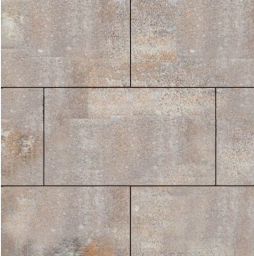 Плитка тротуарная SteinRus Парк Плейс Б.3.П.8, гладкая, ColorMix Берилл, 600*300*80 мм