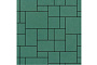 Плитка тротуарная SteinRus Инсбрук Альпен Б.7.Псм.6, гладкая, оливковый, толщина 60 мм
