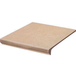 Клинкерная ступень с капиносом Paradyz Mattone Sabbia, Beige, 330*300*11 мм