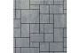 Плитка тротуарная SteinRus Инсбрук Альпен А.7.Псм.4, гладкая, ColorMix Монохром, толщина 40 мм