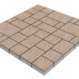 Плитка тротуарная SteinRus Инсбрук Альпен Б.7.Псм.6 Backwash, Грейзен, толщина 60 мм