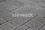 Плитка тротуарная Steingot Премиум, Бавария, дробеструйная обработка, Fumo Bello, толщина 60 мм