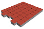Плитка тротуарная SteinRus Инсбрук Альт Нео, Native, красный, толщина 60 мм