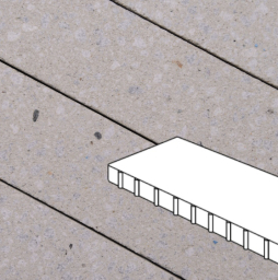 Плитка тротуарная Готика Granite FINERRO, Плита Б.9.П.8, Мансуровский 900*300*80 мм