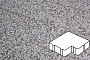 Плитка тротуарная Готика, Granite FINERRO, Калипсо, Белла Уайт, 200*200*60 мм
