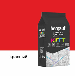 Затирка для швов Bergauf KITT красный, 2 кг