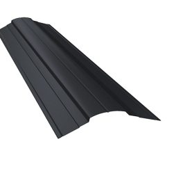 Планка конька фигурного 70*70 мм Grand Line Satin Matt RAL 7024, 2 м
