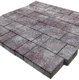 Плитка тротуарная SteinRus, Бельпассо Б.23(М).Псм.6, Native, ColorMix Мокко, толщина 60 мм