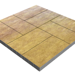 Плитка тротуарная SteinRus Парк Плейс Б.3.П.6, гладкая, Брайс, 600*300*60 мм