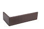 Угловая керамическая фасадная плитка Lode Taurus гладкая RF, 250*65*120*10 мм