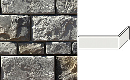 Облицовочный камень White Hills Шеффилд угловой элемент цвет 431-85+436-85, 12,4*33 см