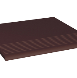 Клинкерная ступень Paradyz Natural Brown, гладкая, 300*300*11 мм