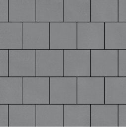 Плитка тротуарная SteinRus Valencia Б.3.К.8 гладкая, серый, 300*300*80 мм