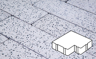 Плитка тротуарная Готика, Granite FINO, Калипсо, Покостовский, 200*200*60 мм