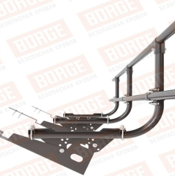 Кровельное ограждение Borge для черепичной кровли оцинкованное RR 32, 300*60 см
