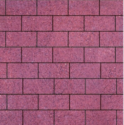 Плитка тротуарная SteinRus Прямоугольник В.6.П.8, Backwash, Сиваш, 200*100*80 мм