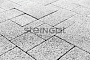 Плитка тротуарная Steingot Премиум, Бавария, дробеструйная обработка, Bianco Nero, толщина 60 мм